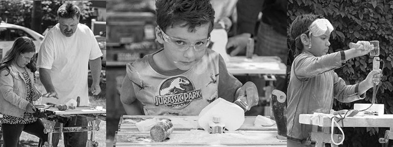 children stone carving